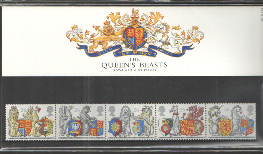 (image for) 1998 The Queen's Beasts Royal Mail Presentation Pack 285 - Click Image to Close